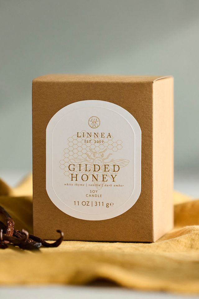 Linnea Candle, Gilded Honey #1