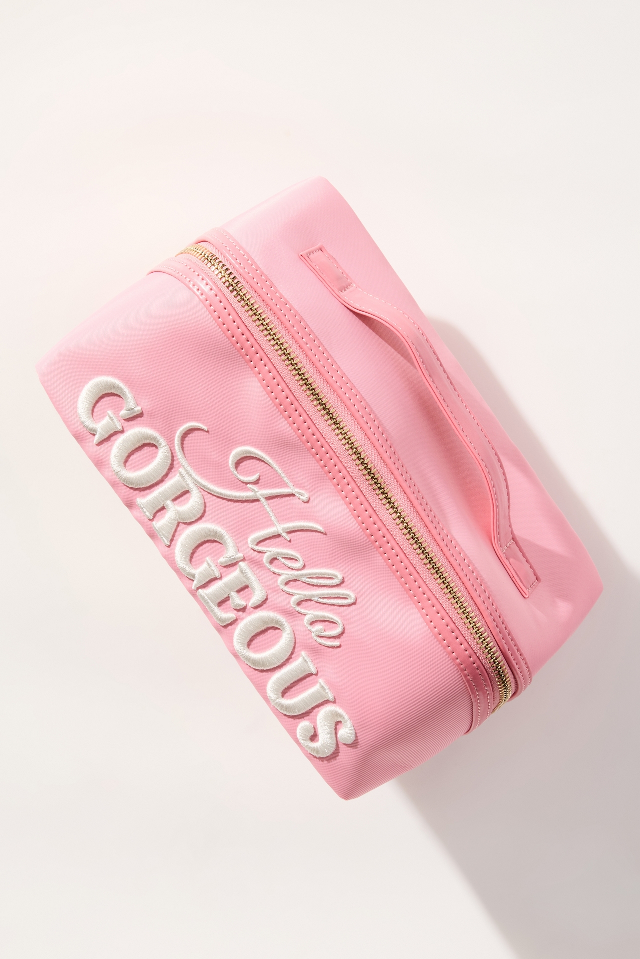 Shiraleah Hello Gorgeous Cosmetic Zip Pouch