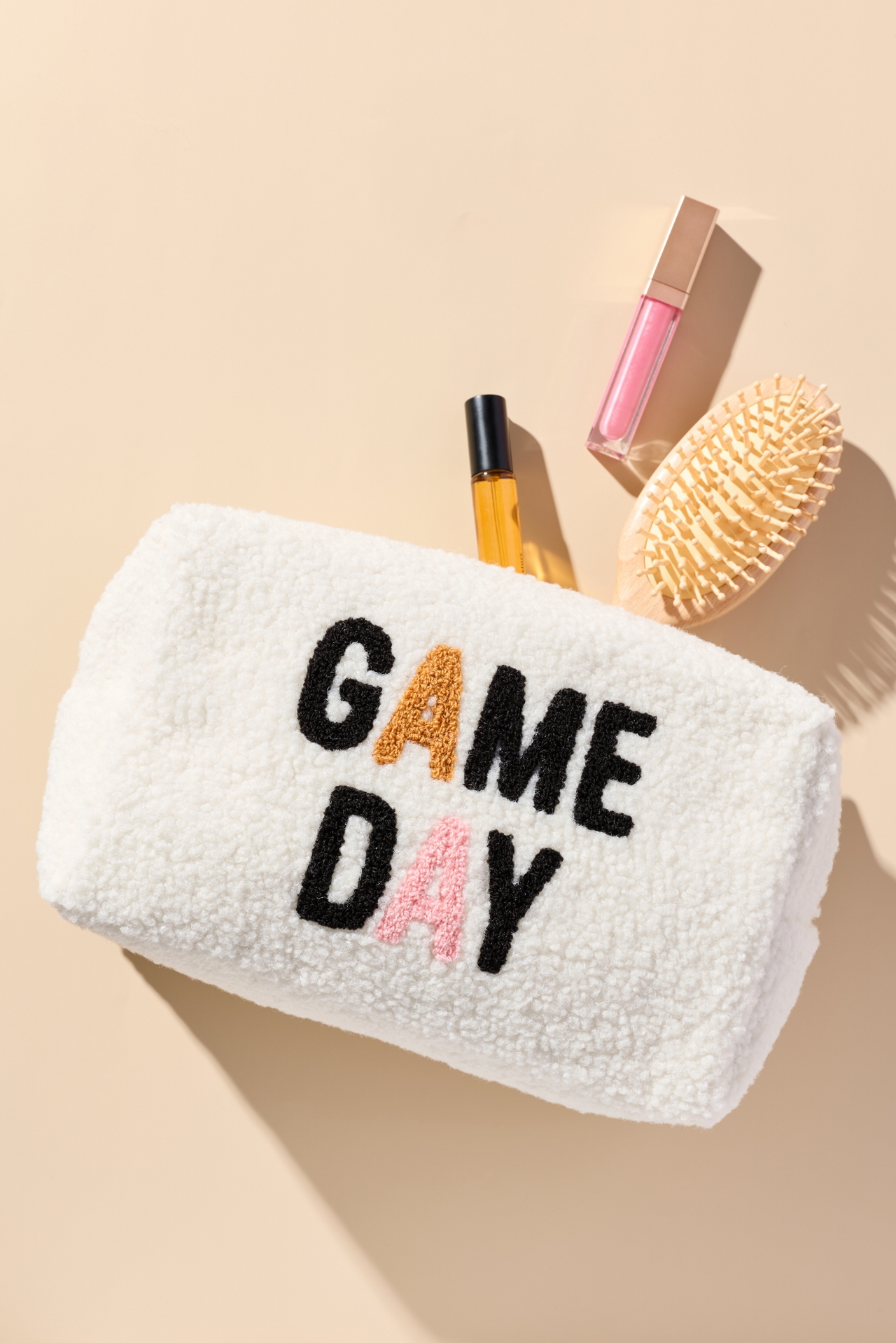 Shiraleah Game Day Sherpa Zip Pouch 