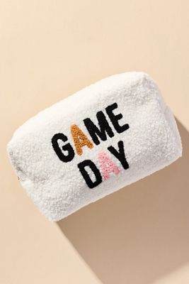 Shiraleah Game Day Sherpa Zip Pouch 