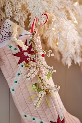 Beaded Wishing Tree Stocking Charm