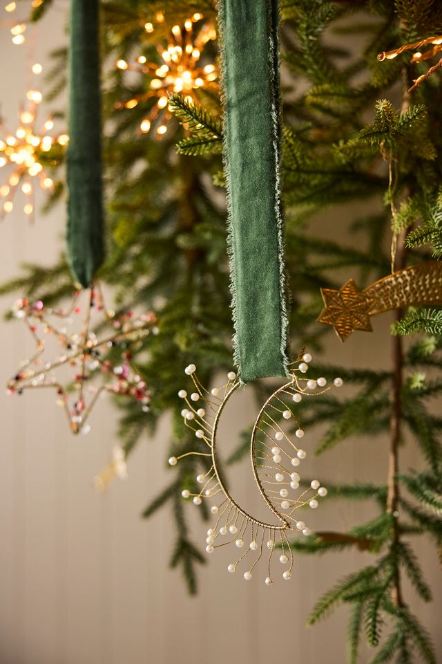 Celestial Pearl Ornaments, Set of 2 #1