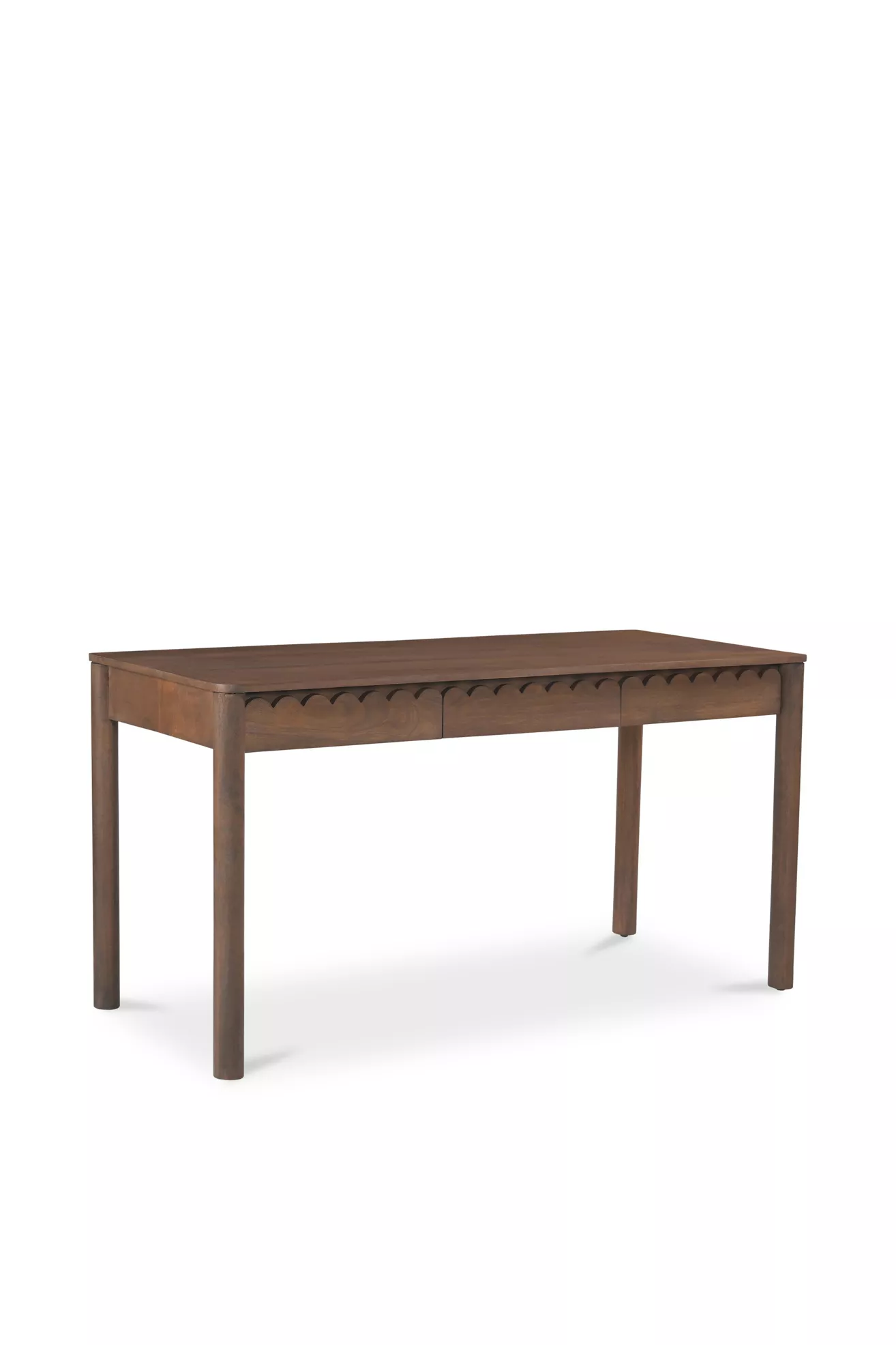Wiley Scallop Wood Desk - thumbnail 2