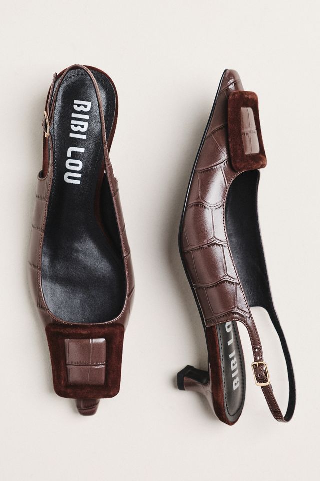 Bibi Lou Robin 2 Slingback Heels #1