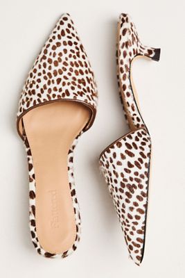 Flattered Noomi Mule Kitten Heels