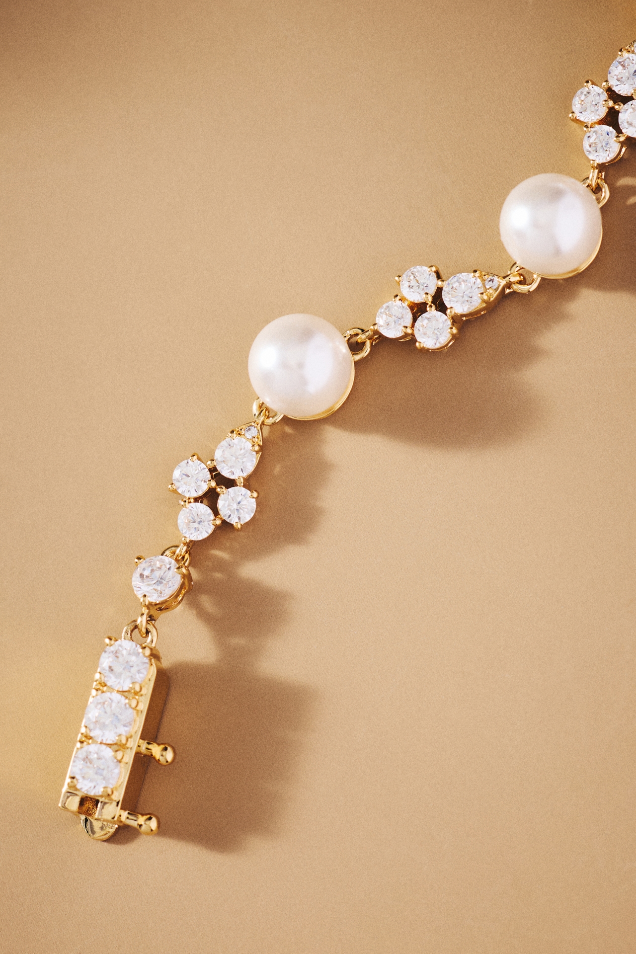 NADRI Venus Pearl Line Bracelet