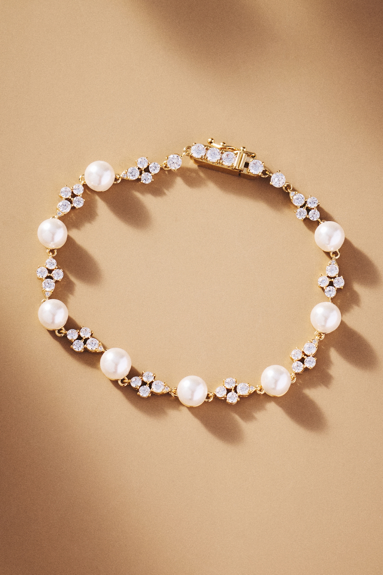 NADRI Venus Pearl Line Bracelet