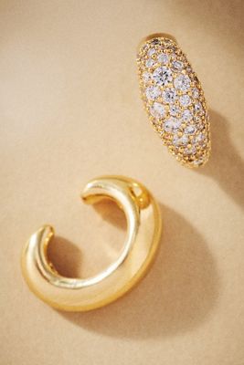 NADRI Pisa Ear Cuffs, Set of 2