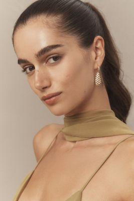 NADRI Pisa Open Pavé Drop Earrings