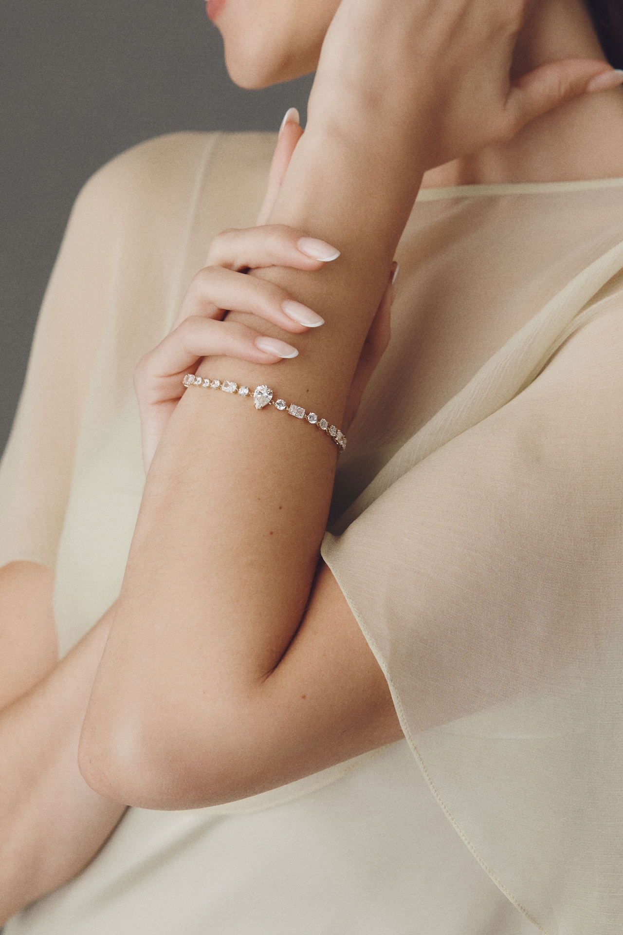 NADRI Everleigh Crystal Linear Bracelet