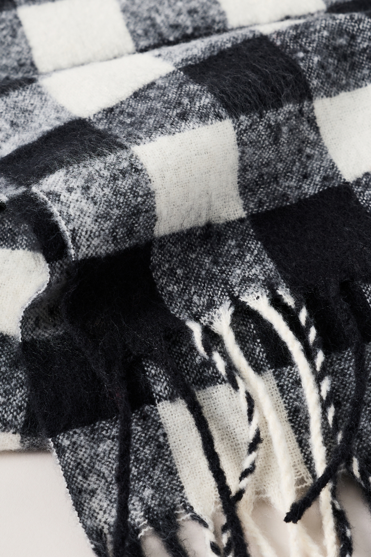 Maeve Brushed Gingham Scarf