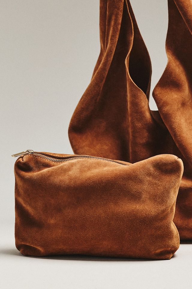 The Love Knot Suede Slouchy Bag #2