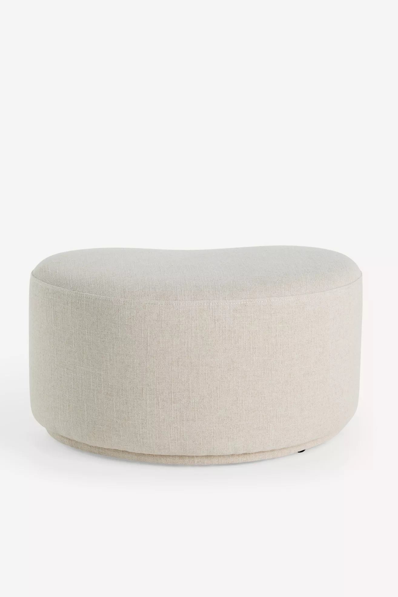 Joanie Valencia Linen Ottoman - thumbnail 3
