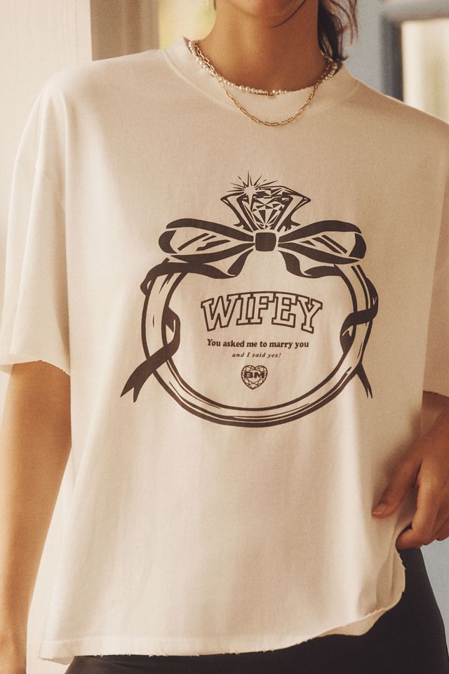 BRIDEMERCH Wifey Ring Graphic Tee #1