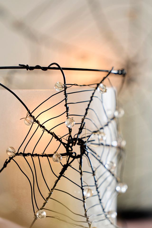 Spider Web Candle Holder #1