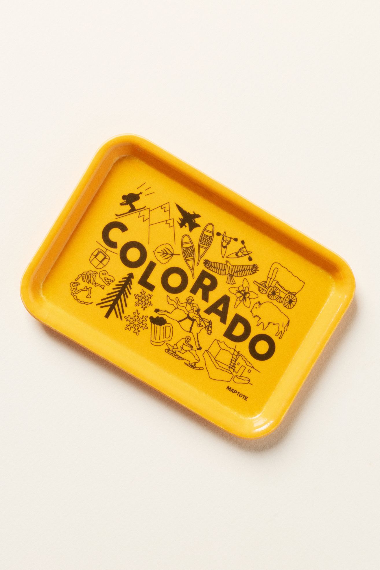 City Icon Trinket Dish - Colorado, Assorted