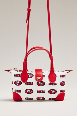 Stoney Clover Lane Nfl Pouchette Crossbody Bag In Red