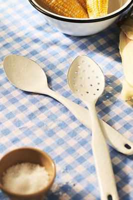 Golden Rabbit Serving Spoon