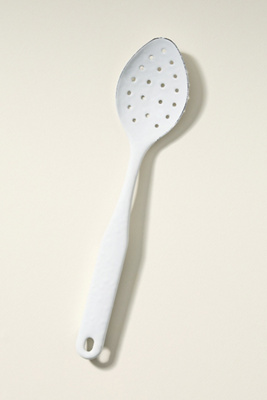 Golden Rabbit Slotted Serving Spoon