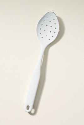 Golden Rabbit Slotted Serving Spoon