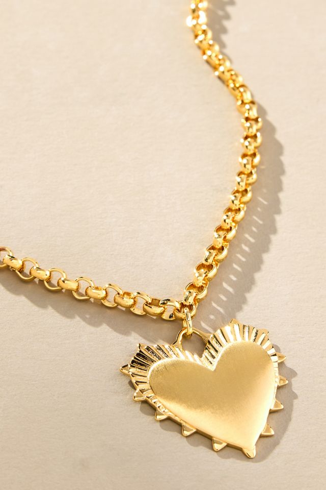 Hart Heart of Gold Pendant Necklace #1