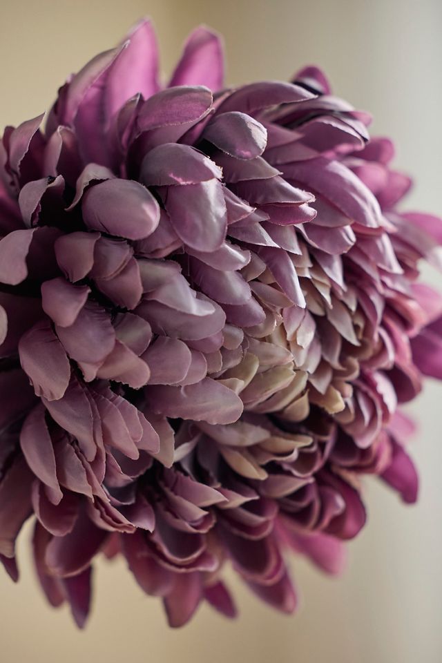 Faux Chrysanthemum Spray #1