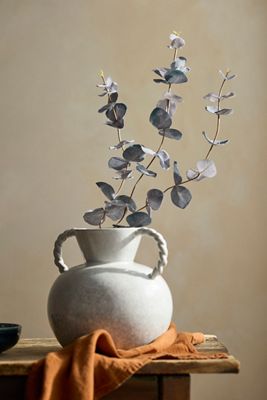 Faux Grey Eucalyptus Spray