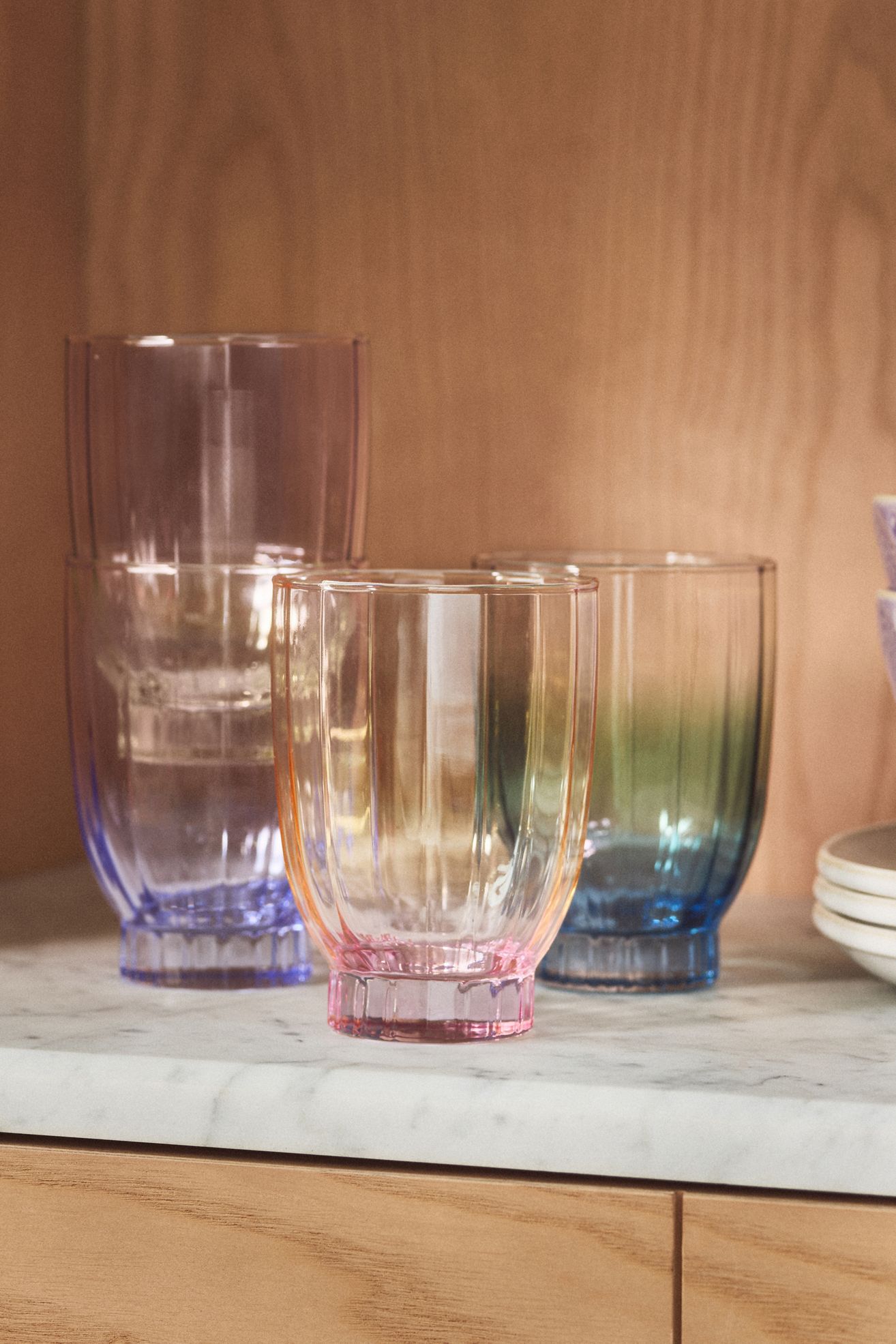 Olsen Juice Glasses, Set of 4 - Multi, Standard, Set Of 4