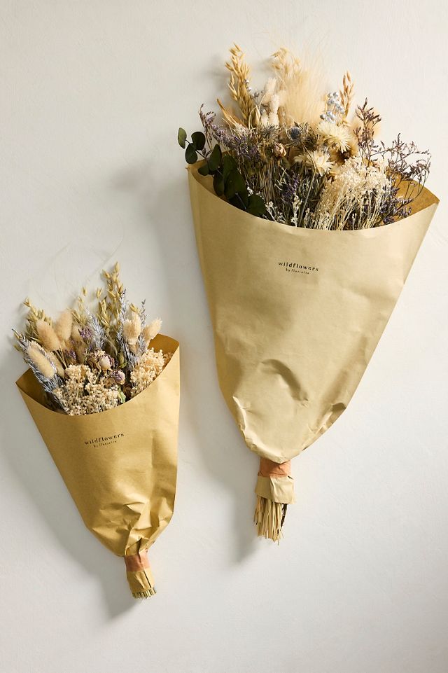 Dutch Field Mix Dried Bouquet, Frost #2