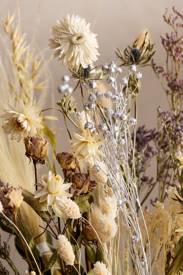 Dutch Field Mix Dried Bouquet, Frost #3