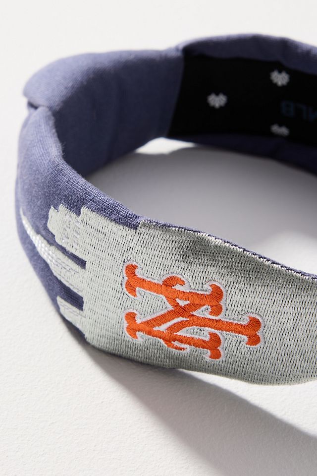 Lele Sadoughi x MLB Embroidered Knot Headband #1