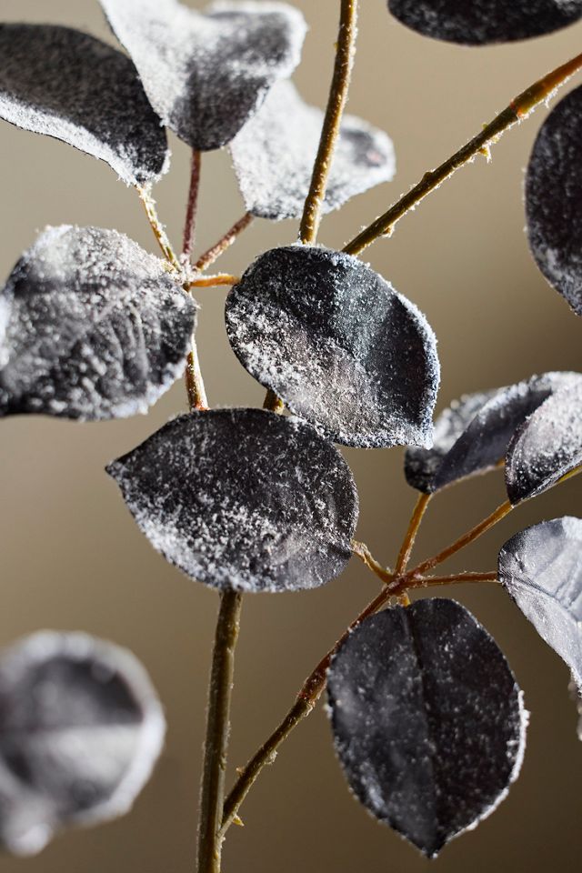 Faux Snowy Foliage Spray #1