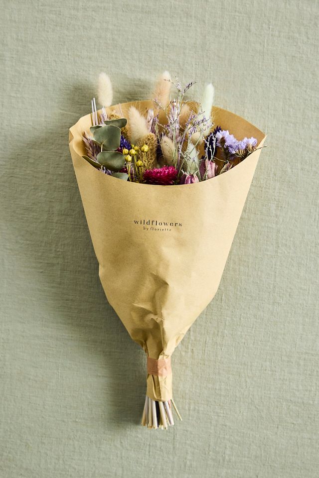 Dutch Field Mix Dried Bouquet, Purple Dusk #1