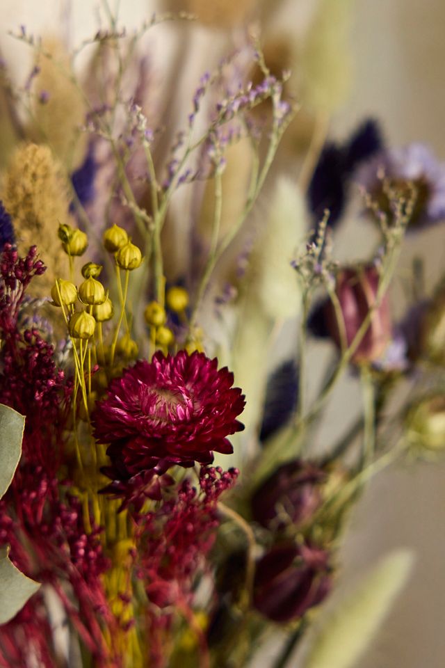Dutch Field Mix Dried Bouquet, Purple Dusk #1