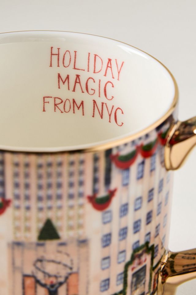 Holiday in the City Stoneware Mug #1