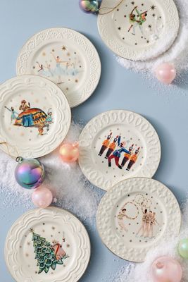 New York City Ballet Stoneware Dessert Plate