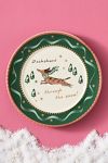 Caroline Stoneware Holiday Dessert Plate