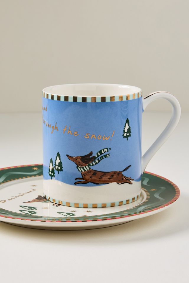 Caroline Stoneware Holiday Dessert Plate #5