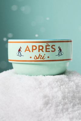 Anthropologie Apres Ski Stoneware Nut Bowl In Blue
