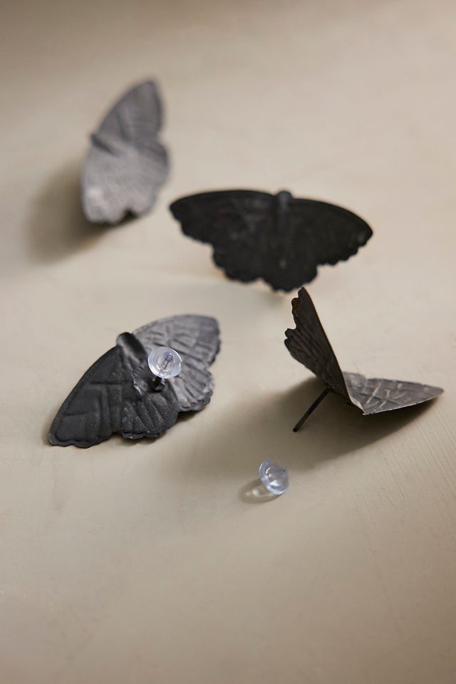 Moth Candle Pins, Set of 4 #2