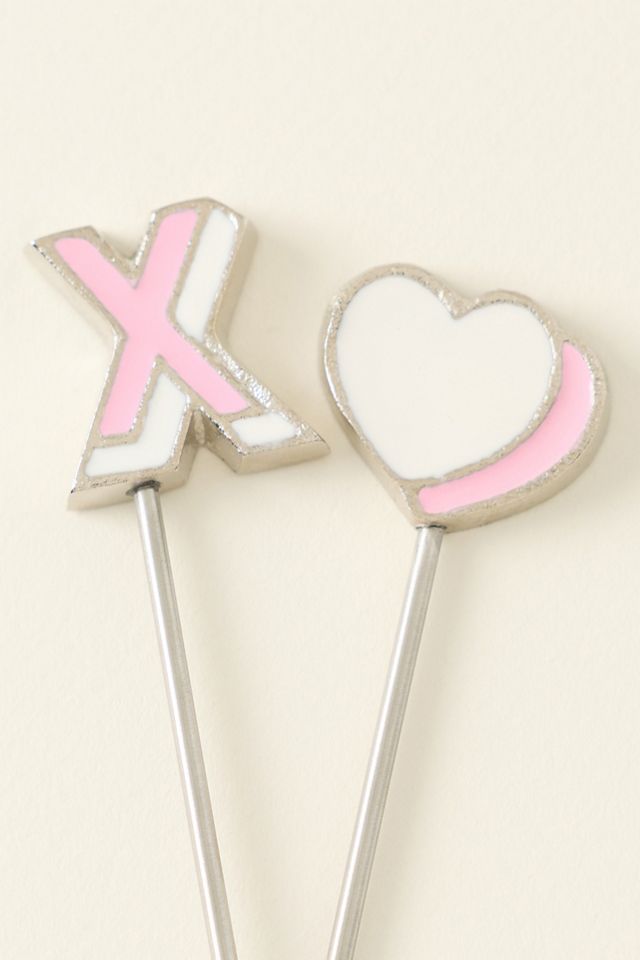 Valentine's Day Cocktail Picks, Set of 4 #1