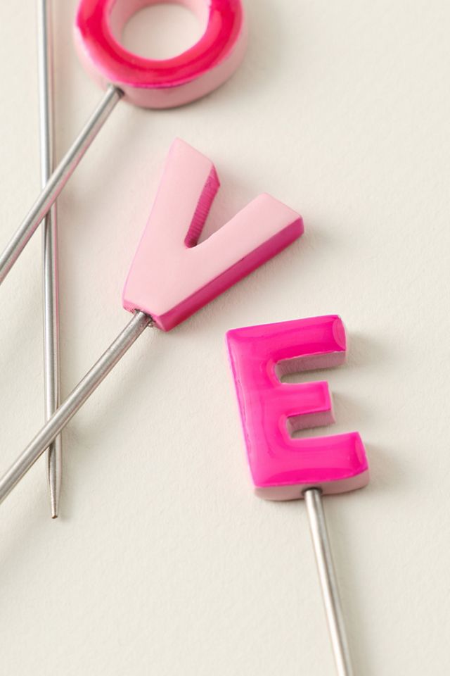 Valentine's Day Cocktail Picks, Set of 4 #1