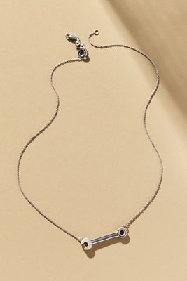 Pavé the Way Crank It Up Pendant Necklace