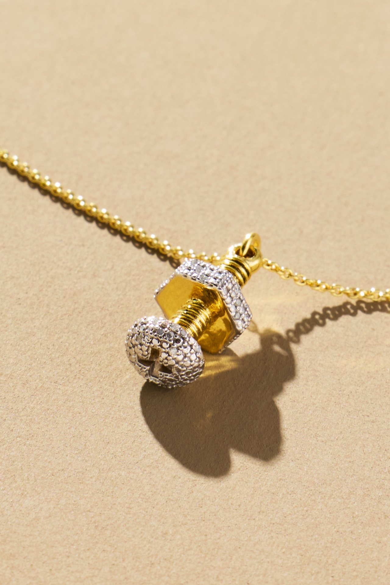 Pavé the Way Stronger Together Necklace