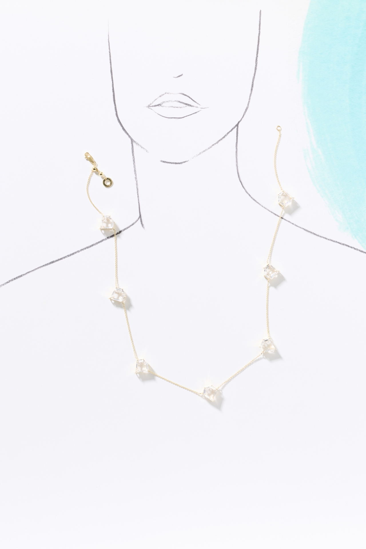 Pavé the Way Circle of Friends Necklace