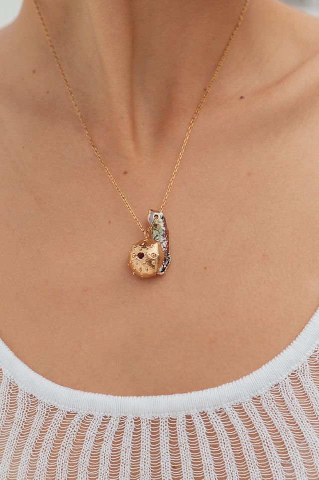 CÂPÂ Urchin Tornasol Necklace #3