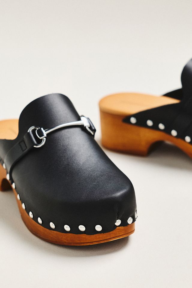 By Anthropologie Studded Horse-Bit Clogs #2