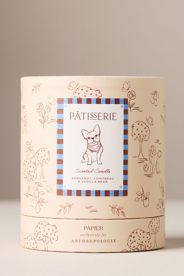 Papier x Anthropologie Gourmand Pâtisserie French Cointreau Glass Candle #2