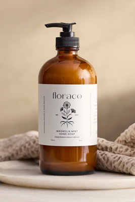 Floraco Magnolia Mint Hand Soap | Terrain