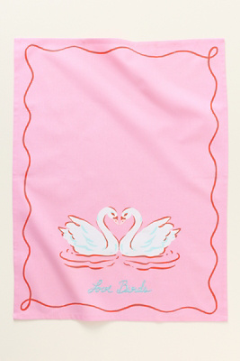 Love Birds Dish Towel